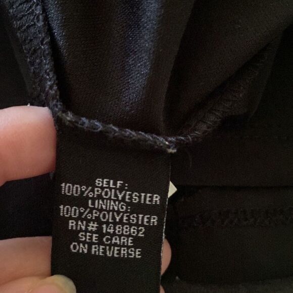 Torrid Plus Size 3X Black Floral Print Cocktail Party Career Summer Mini Dress - Picture 9 of 12